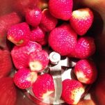 Cubetti di gelatina di clementine e fragoloni