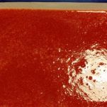 Cubetti di gelatina di clementine e fragoloni