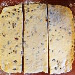 Treccia di Natale con canditi