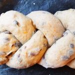 Treccia di Natale con canditi