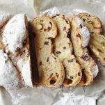 Treccia di Natale con canditi