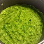 Cheesecake salata con squacquerone e rucola