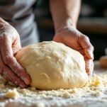 Impasto di cacao e margarina avvolto in carta oleata.