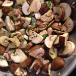 Tagliolini saraceni con funghi porcini