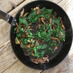 Tagliolini saraceni con funghi porcini