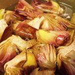 Taijine di pollo, carciofi e patate