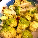 Crocchette di zucca rossa e cavolfiore