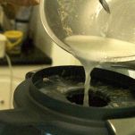 Corona di riso venere con prosciutto e asparagi con Bimby