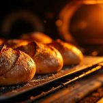 Pane alle noci in forno
