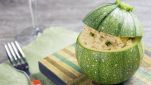 Zucchine ripiene di riso tonde