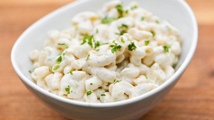 Insalata di pasta cremosa