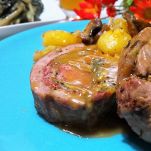 Coscia di tacchino ripiena