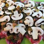 Coscia di tacchino ripiena