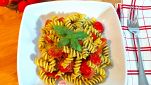 Fusilli pesto e pomodorini