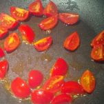 Paccheri ricciola e crema di zucchine