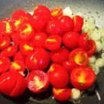 Spaghetti con pesto di rucola