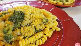 Fusilli gorgonzola e broccoletti