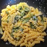 Fusilli broccoletti e gorgonzola