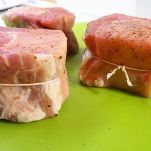 Maiale con salsa di loti