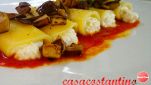Paccheri al sugo con ricotta e melanzane