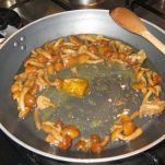 Polenta pasticciata con funghi e gorgonzola