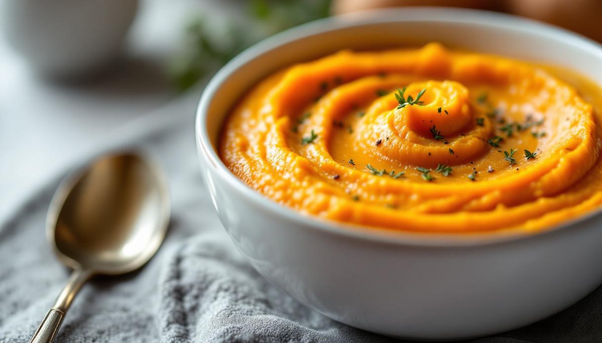 Purè di patate dolci