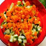 Seppie ripiene di bulgur e verdure