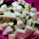 Barchette di chayote con quinoa nera