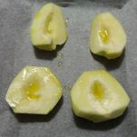 Barchette di chayote con quinoa nera