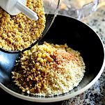 Bocconcini di pollo alle noci