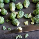 Cavolini di Bruxelles all’aglio e limone