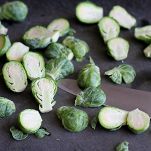 Cavolini di Bruxelles all’aglio e limone