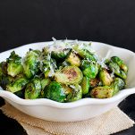 Cavolini di Bruxelles all’aglio e limone