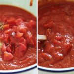 Conchiglie al prosciutto e spinaci