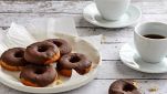 Ciambelle Donuts al cocco e cioccolata