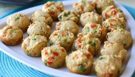 Frittelle di farina al forno