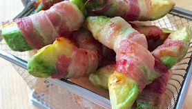 Involtini di avocado al prosciutto