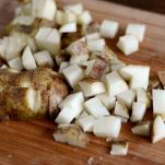 Minestra di salsicce e patate