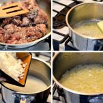 Minestra di salsicce e patate