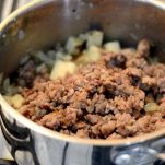 Minestra di salsicce e patate