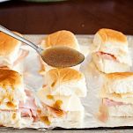 Mini panini al prosciutto e formaggio