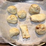 Mini strudel con confetture natalizie