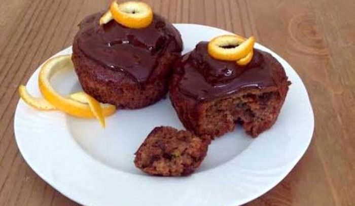 Muffins al cioccolato e zucchine