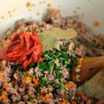 Orecchiette alla bolognese