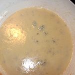 Pasta con gorgonzola al tartufo