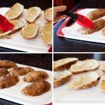 Patate farcite con prosciutto e formaggio