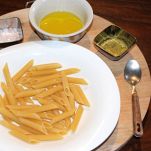 Penne al pesto di pistacchio fai da te