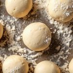 La formazione delle palline di pasta