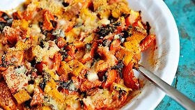 Pomodori gratinati al forno all'aglio