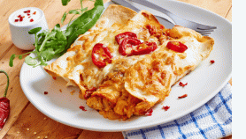 Enchiladas con pollo